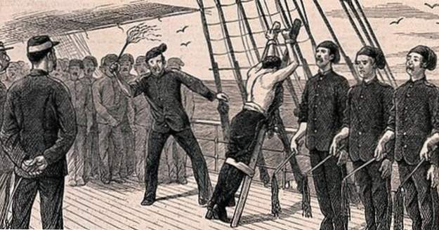 10 punitions de la marine royale pendant l'âge de la voile (Trucs bizarres)