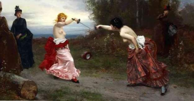 Top 10 ženských duelů a bojovníků (Dějiny)