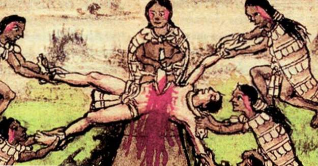 10 horrores del sacrificio humano ritual azteca (Historia)