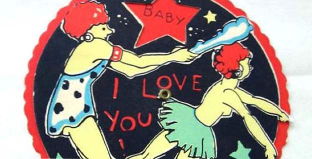 10 gruselige Vintage Valentines (Gruselig)