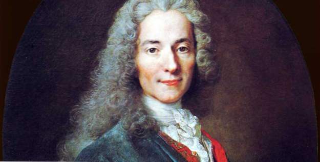15 gode citater fra Voltaire